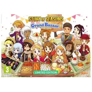 Comparateur de prix : JUST FOR GAMES Story of Seasons: Grand Bazaar - Édition Limitée   Jeu Nintendo Switch 2