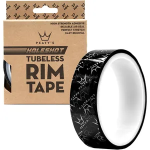 Comparateur de prix : Fond de jante tubeless flap peaty s holeshot rim job 27mm x 10 metres