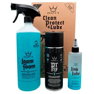 Comparateur de prix : Peaty's Peaty´s Nettoyant Clean Protect&lube Starter Pack