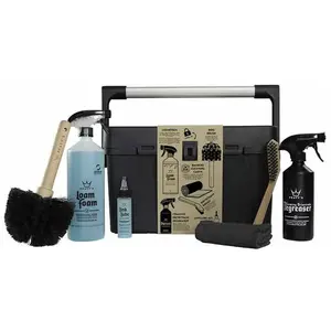 Comparateur de prix : Kit de nettoyage complet PEATY'S - noir/beige/bleu - pour vélo