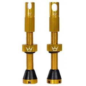 Comparateur de prix : Valve tubless Peaty's MK2 Chris King Doré 42 mm PTV2-42-GLD