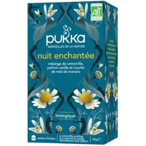 Comparateur de prix : PUKKA Infusion nuit enchantée bio 20 sachets