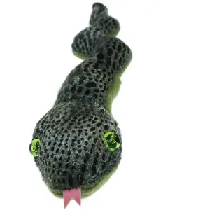 Marionnette à doigt en peluche douce (Serpent) pas cher