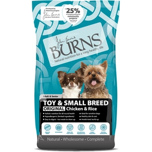 2x6kg Poulet et riz Toy & Small Breed Adult & Senior Burns nourriture ... pas cher