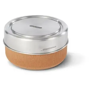 Black and Blum - Lunch bol en verre et silicone - Amande -