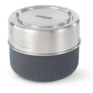 Black and Blum - Lunch pot en verre et silicone - Gris -