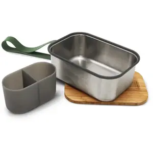Black and Blum - Sandwich box acier 1.25l - Bleu -