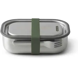 Black+Blum Black and Blum - Lunch box acier multifonctions - Vert olive -