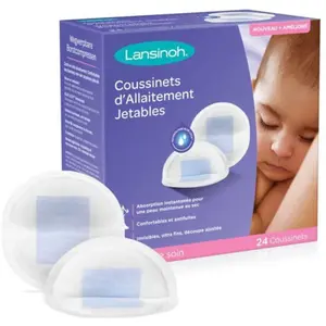 Comparateur de prix : Lansinoh Lansinoh Coussinets D'allaitement Jetables 24 Pc