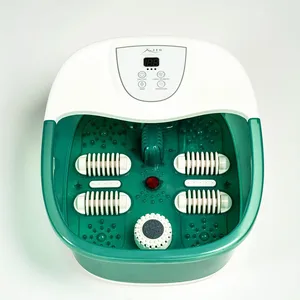 Bain de pieds balnéothérapie zen nile turquoise et blanc pas cher