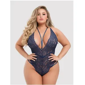 Lovehoney Lingerie Body ouvert Late Night Liaison bleu GT