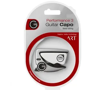 G7th C81010 - Capodastre guitare acoustique ou électrique - Argent
