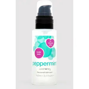 Lovehoney Lubrifiant eau aromatisé menthe poivrée 100 ml pas cher
