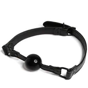 Bondage Boutique Bâillon Boule Similicuir Small