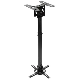Comparateur de prix : Optoma OCM815B support plafond universel long pour projecteur - noir