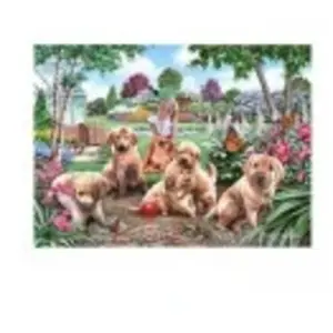 Pièces XXL - Chiots Boueux 500 Pièces HOP - House of Puzzles pas cher