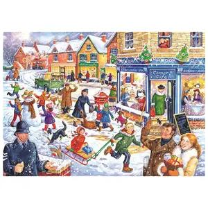 HOP - House of Puzzles Pièces XXL - Out In The Snow pas cher