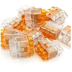 HellermannTyton 10pcs connecteurs de câble de borne enfichables 3 voies helacon plus m... pas cher