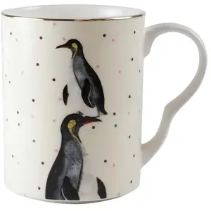 Lot de 6 Mugs Carnival Pingouin - 280ml Yvonne Ellen pas cher
