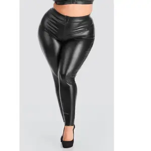 Legging zip effet cuir Fierce 3X / 4X