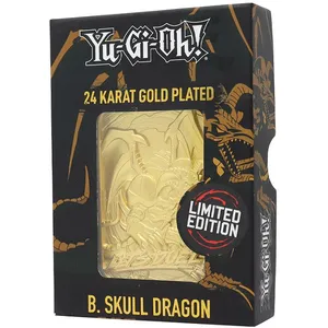 Comparateur de prix : FaNaTtiK Yu-Gi-Oh! - B. Skull Dragon - Carte Plaquée Or 24k Collector