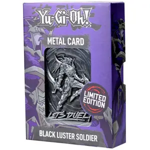 Fanattik Yu-Gi-Oh ! - Réplique Card Black Luster Soldier Limited Edition