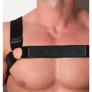 Destructive Harnais Fetish avec Pics BLACK RUBBER L pas cher