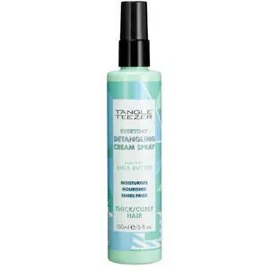 Comparateur de prix : Tangle Teezer Detangling Cream Spray Thick & Curly Hair 150ml
