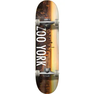 Comparateur de prix : ZOO YORK Sunrise 7.5" Skateboard complet à motifs Uni