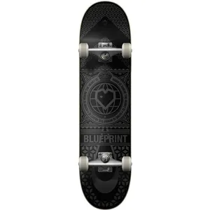 Skateboard - BLUEPRINT - Home Heart - 8.25 pouces - Noir/Gris - Mixte adulteVendu parskatepro