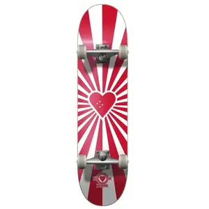 Skateboard Complet Heart Supply Burst Logo (8" - Rouge) pas cher