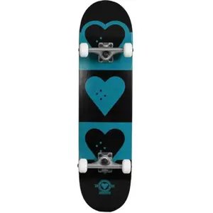 Skateboard Complet Heart Supply Quadron Logo (8" - Bleu-vert)Vendu parskatepro