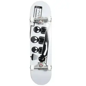 Comparateur de prix : Skateboard Complet Alien Workshop Abduction (7.75" - Blanc)