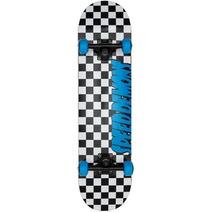 Comparateur de prix : Speed Demons Checkers Skateboard Adulte Unisexe, Bleu à Carreaux, 7.75"