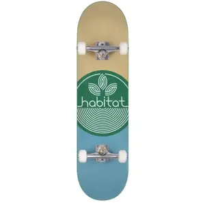 Skateboard Complet Habitat Leaf Dot (7.75" - Vert) pas cher