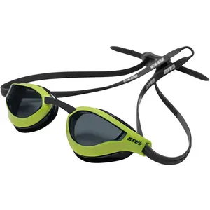 Lunettes de natation Zone3 Viper Speed gris noir lime avec verres fumés pas cher