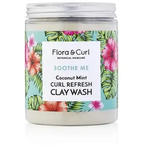 Flora & Curl Shampoing en poudre - Coco & menthe - Cheveux bouclés - 260 grVendu paramazon