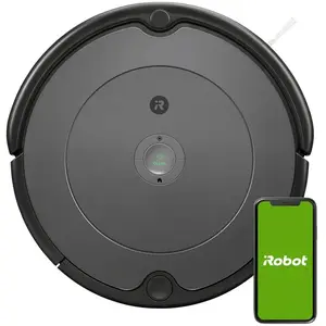 Comparateur de prix : iRobot Roomba 697 robot aspirateur 0,6 L Sans sac Noir, Gris