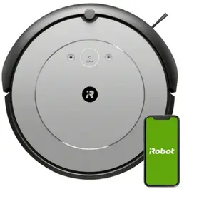 Comparateur de prix : iRobot I115640 robot aspirateur 0,4 L Sans sac Noir, Gris