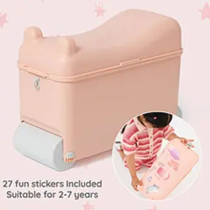 Little Rolla Valise Ride-on - Rose Poudré