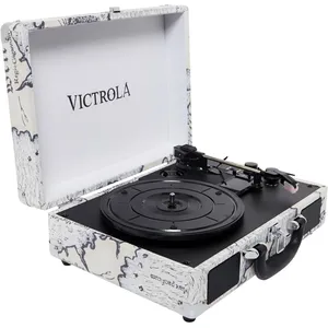VICTROLA Platine vinyle Victrola VSC-550BT carte imprimé pas cher