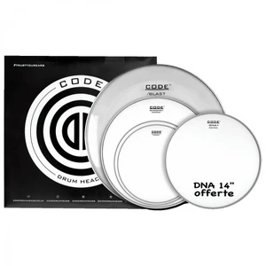 Code Drumheads Generator Coated Full Pack RockVendu parmichenaud