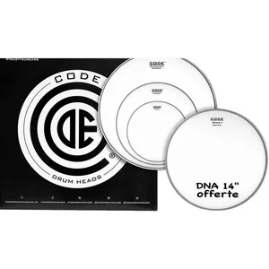 Code Drumheads Generator Coated Tom Pack RockVendu parmichenaud
