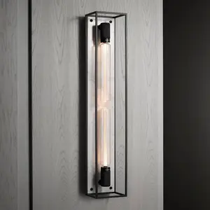 Buster + Punch Caged Wall X-large LED marbre blancVendu parluminaire