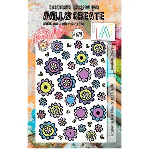AALL & Create Tampon transparent #679 Laughing Flowers pas cher