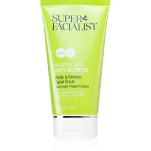 Super Facialist Salicylic Acid Anti Blemish gommage doux purifiant pour peaux grasses et à problèmes 150 mlVendu parnotino