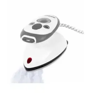 Comparateur de prix : Fer à repasser de voyage Duronic SI2 WE 375 W Blanc et Gris