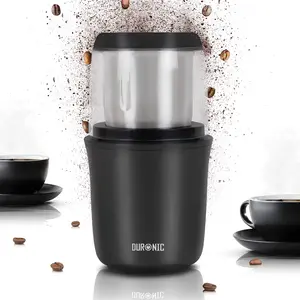 Comparateur de prix : Moulin à café électrique Duronic CG250 - 250W - Lames en inox - Bol de 75g - Noir/Inox