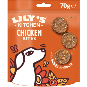 Comparateur de prix : Lily's Kitchen Lily's Kitchen - Friandises Chicken Bites Au Poulet Pour Chien - 70g