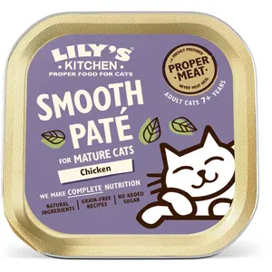19x 85g Lily s Kitchen Senior Smooth Paté Selection 19 x 85 g pour ch... pas cher